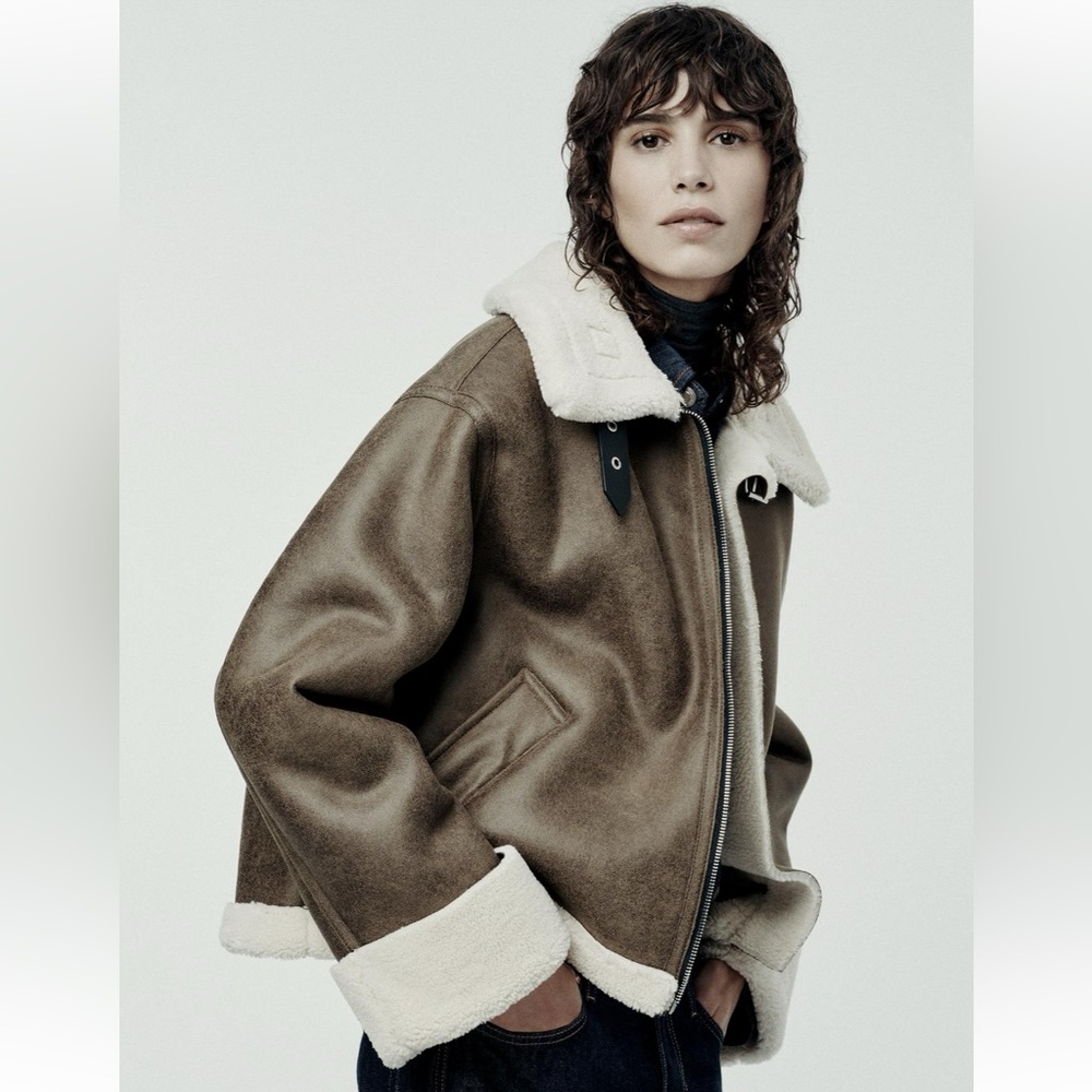 ZARA DOUBLE FACED JACKET - NWT